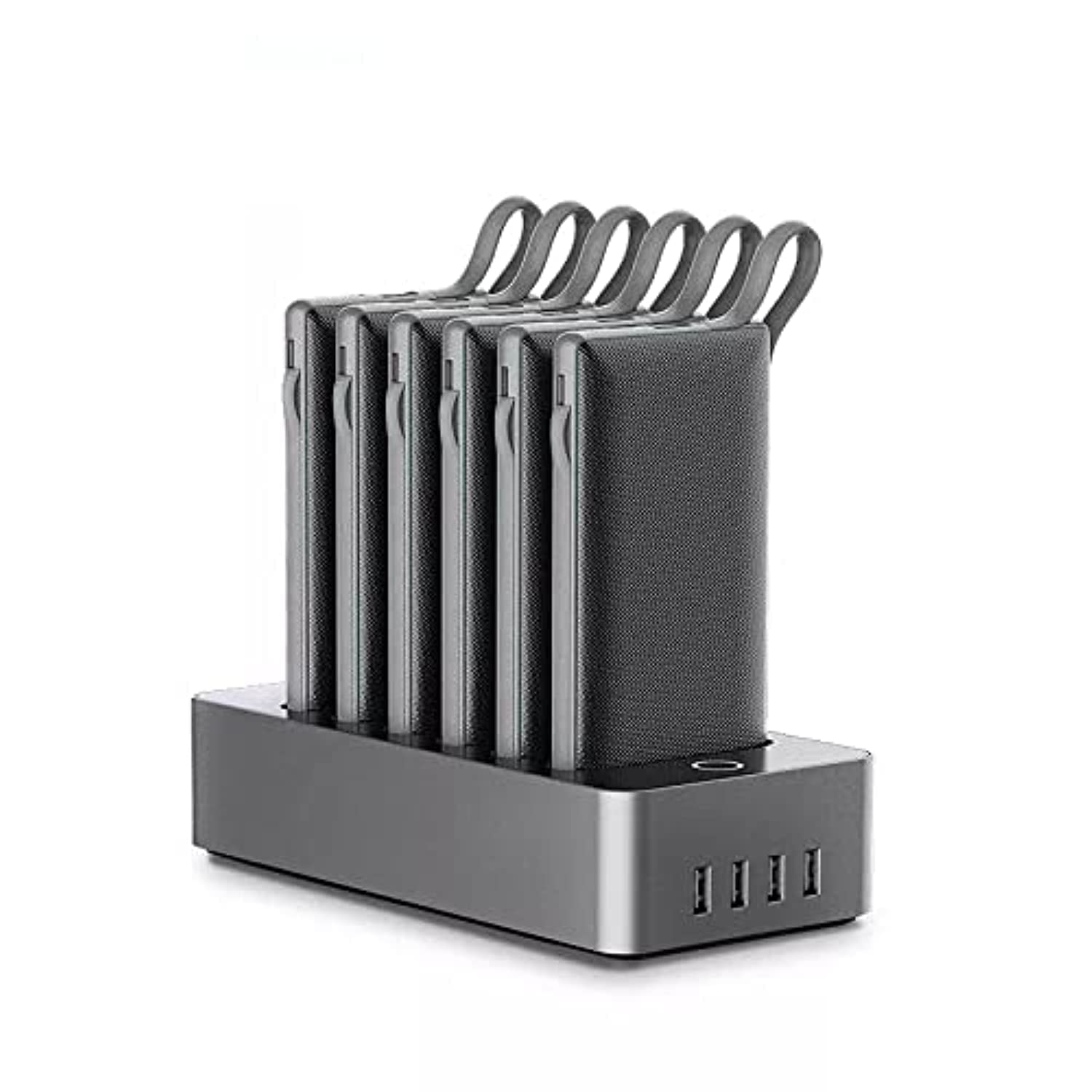 WST 10000 mAh 6 IN 1 POWER BANK STATION (BLACK)