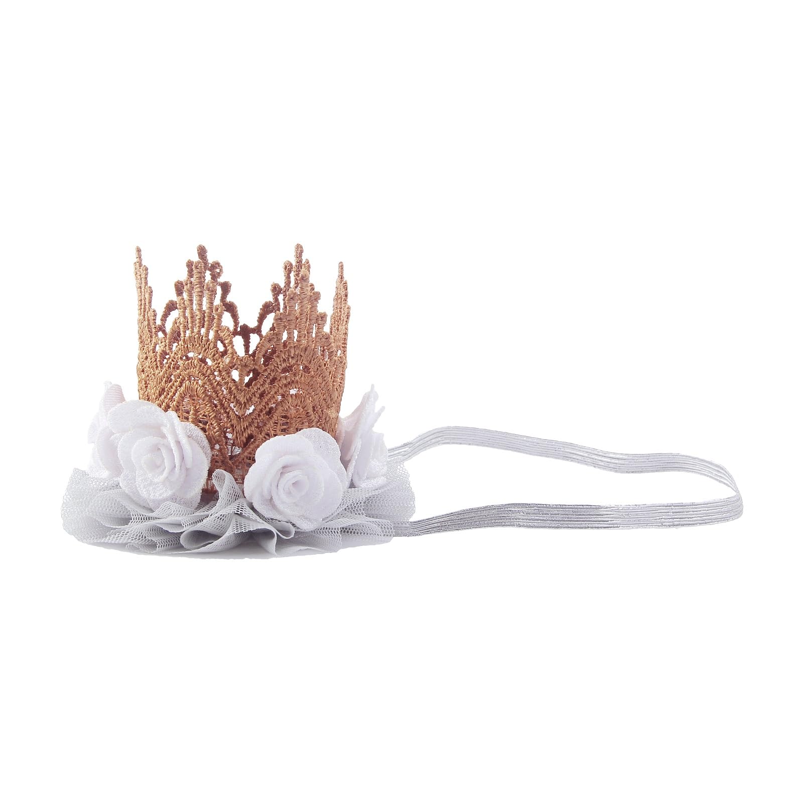 ANNTHOR Diadea De Encaje Suave Con Nudo De Lazo, 4 Pcs Cintas Para