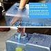 Karlak Camping Water Bucket Large acity Water Jug Water Storage Container with Fcet