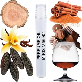 MIRIS No. 56904, Inspired by Angels' Share, Long-Lasting Perfume Oil Unisex for Women and Men Roll-On, Rollerball 0.34 Fl Oz / 10 ml