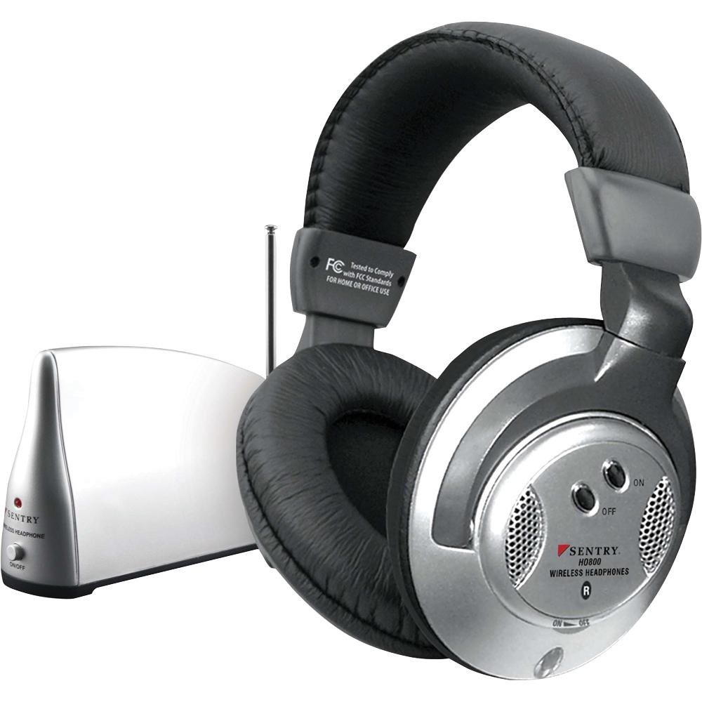 Sentry HO800 Wireless Headphones and Transmitter