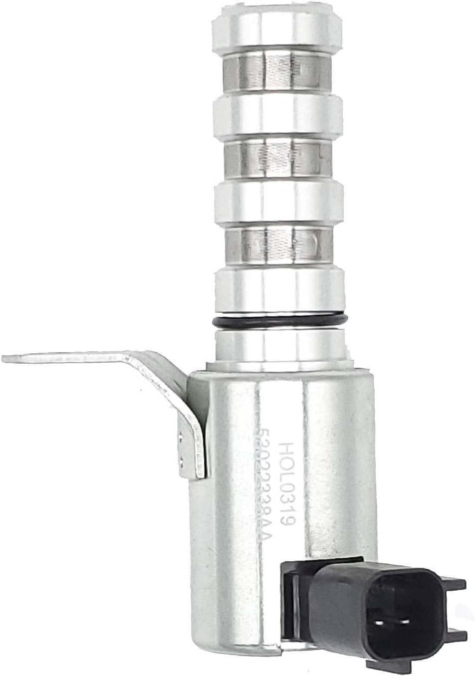 Holstein Parts 2VTS0057 Variable Valve Timing (VVT) Solenoid - Compatible with Select Chrysler 300; Dodge Challenger, Charger, Durango, Ram; Jeep Commander, Grand Cherokee; RAM 1500, 2500, 3500 + More