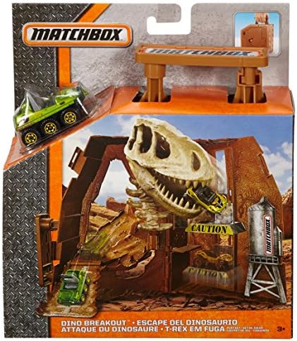 Matchbox Dino Breakout Playset : Amazon 
