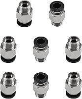 Vista 16 de Othmro 1 unids cilindro de aire varilla horquilla extremo 3.819 in longitud M20x1.5 rosca hembra conector Y