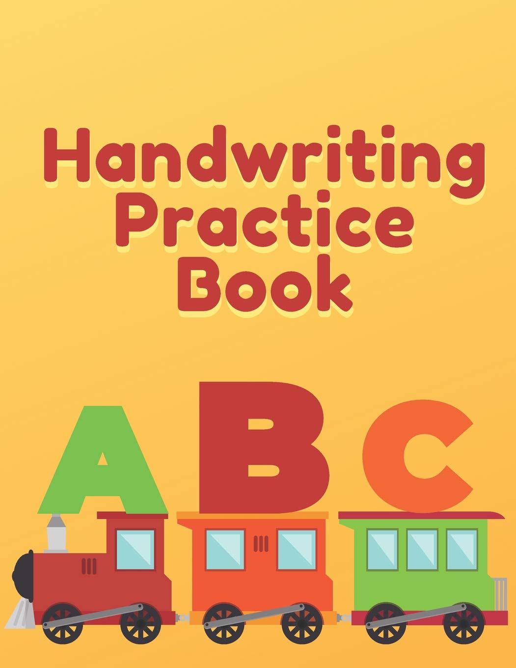 Handwriting Practice Book: Preschool & Kindergarten Spanish Primary Print Penmanship Workbook for Children & Kids