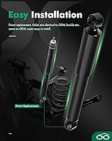 Vista 6 de SCITOO - Amortiguador Trasero para Nissan Compatible con 2005 2006 2007 2008 2009 2010 2011 2012 2013 2014 2015 para Nissan Armada Shocks 345066
