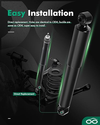 Miniatura 6 de SCITOO - Amortiguador Trasero para Nissan Compatible con 2005 2006 2007 2008 2009 2010 2011 2012 2013 2014 2015 para Nissan Armada Shocks 345066