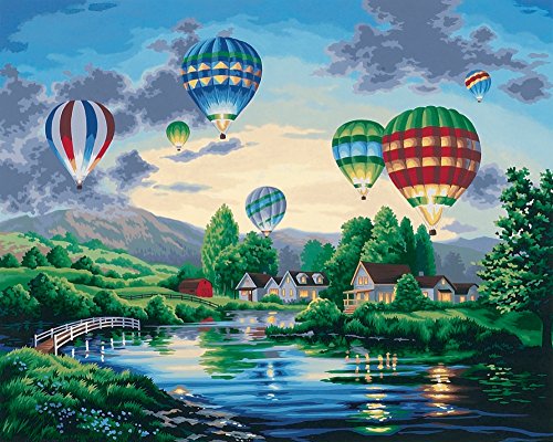 Dimensions Needlecrafts Paintworks Paint By Number, Balloon Glow
