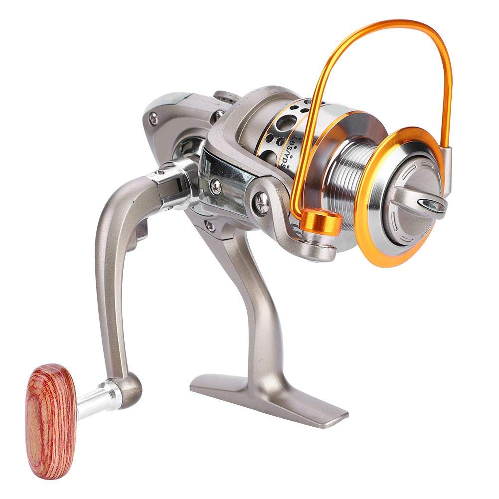 EVTSCAN Fishing Reel LC 1000-7000 12BB 5.5:1 Fishing Reel Foldable Arm Rocker Rear Drag Spool Fish Spinning Wheels(LC2000) : Sports & Outdoors