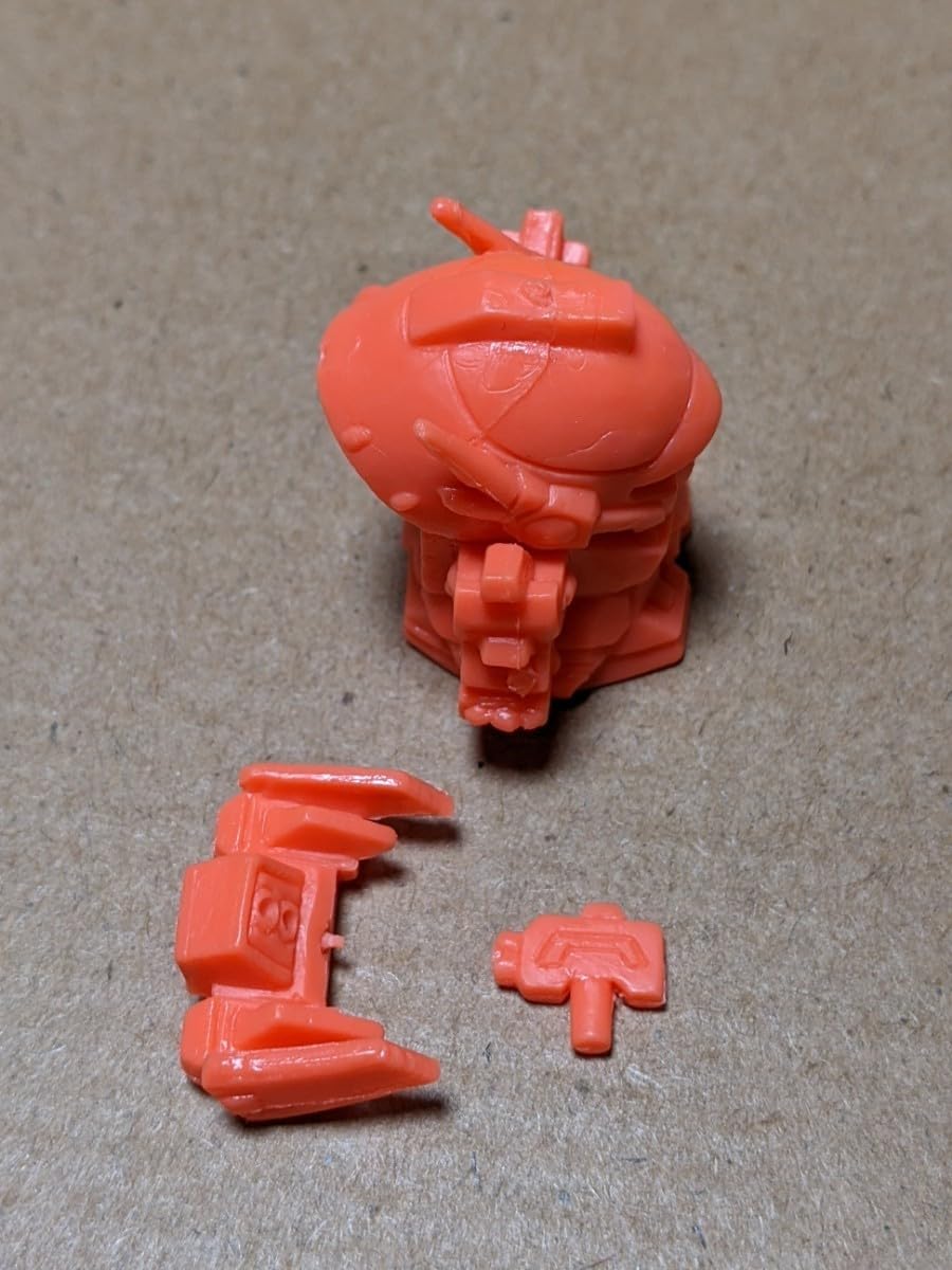 ドラグナー消しゴムマーク1特殊色セミコンプ　未切り　ガン消し ガシャポン戦士 SDドラグナー マーク1 ガン消し 機甲戦記ドラグナー SD