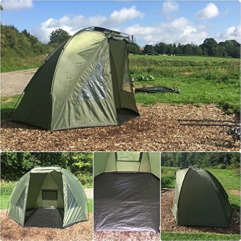 Quest Shelter MK3 Carp Fishing Bivvy Overnight 1 Man Brolly 2 Tent Cover