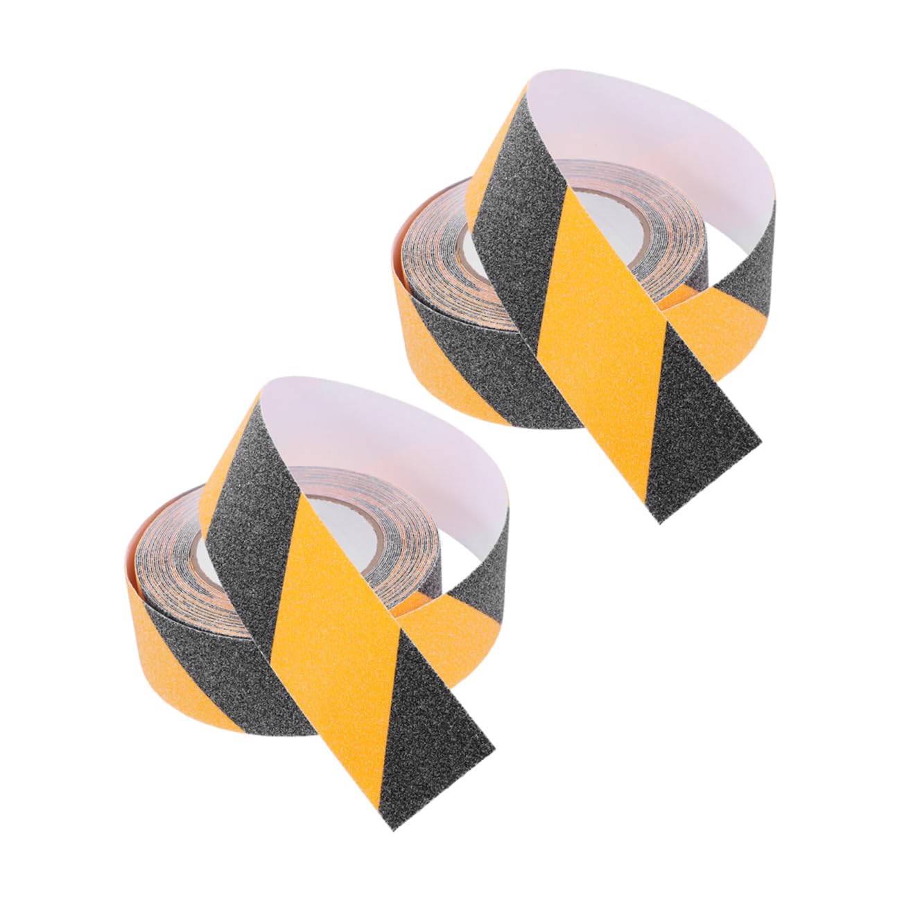 INOOMP 2 Rolls Non Slip Grip Tape Weatherproof Slip Safety Tape for Stairs Ramps Walkways PVC High Traction Adhesive for Indoor Outdoor Use