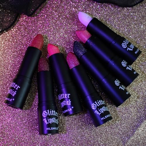 Miescher Glitter Lipstick Long Lasting Waterproof Sparkling Shimmer Metallic Glitter Lipstick & Eyeshadow thumb #4
