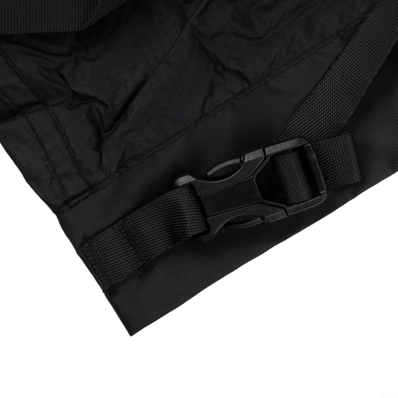 Jupe de pluie ultra légère en nylon 15D, demi-poncho, kilt de pluie en nylon imperméable ultraléger, coupe-vent, avec pochette de rangement, pour équitation, camping, randonnée (noir)
