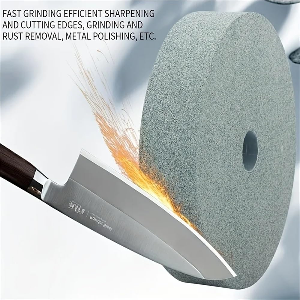 Diamond Grinding Wheel Set 3-Inch Bench Grinder Buffing Bonded Abrasive Rotary Tools for Rust Removal and Metal Polishing