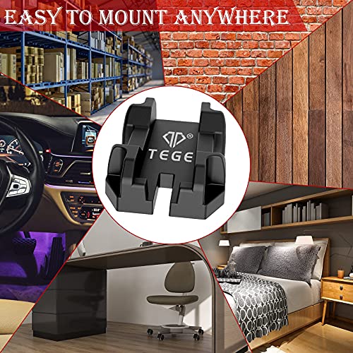 Gun Magnet Mount (55 lbs Rated), Fast Loaded Magnetic Gun Holster for Self Defense, Pistol Magnetic Holder for Vehicle and Home, Concealed Tactical Firearm in Cabinet,Vehicle,Truck,Cashier,Table,Car