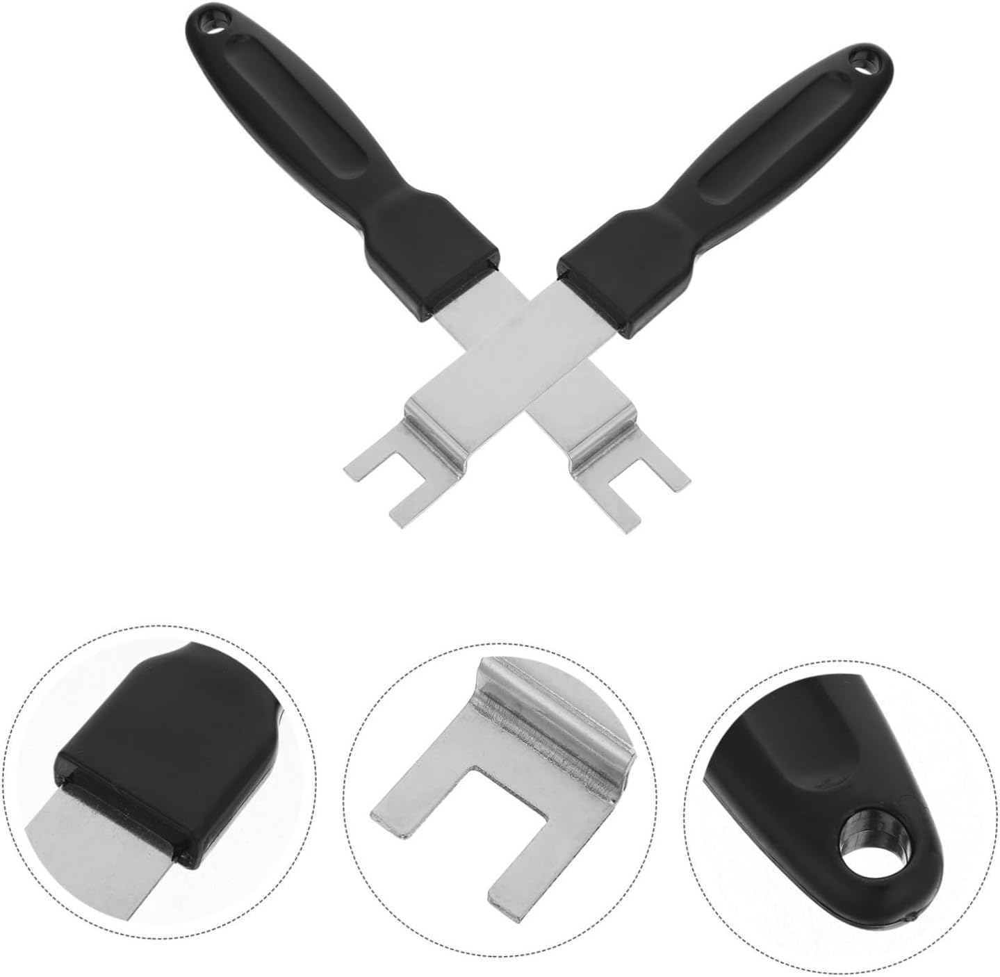 6pcs Stainless Steel BBQ Grate Lifter Tool for Grilling
