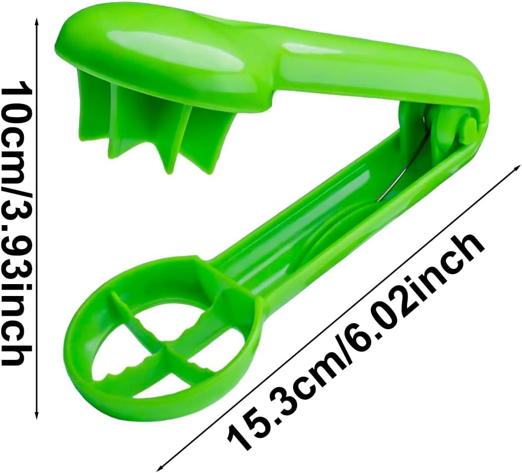 2-Pack Grape and Cherry Tomato Cutter Tool, Handheld Quarter Fruit Slicer, Fruit Slicer for Strawberry, Grape, and Salad (Green)