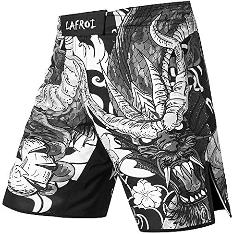 Pantalones cortos LAFROI QJK01 para artes marciales mixtas y boxeo Cover