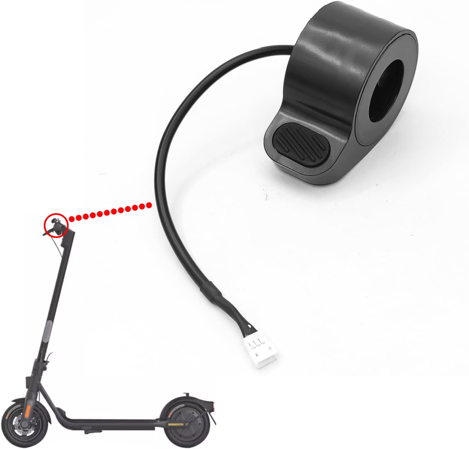 Throttle Accelerator for Segway Ninebot F2/F2 Plus/F2 Pro Electric Scooter | Replacement Throttle Assembly Accessories