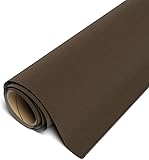Siser StripFlock Pro HTV 12'x1yd Roll (Brown) - Textured Heat Transfer Vinyl - for use with Siser,...
