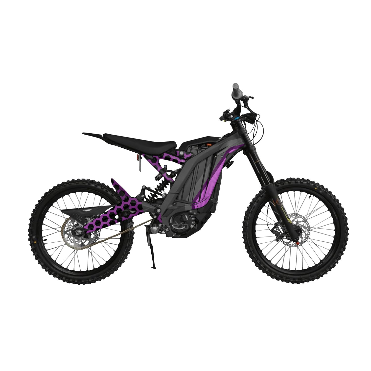 Surron Light Bee Graphics Kit Wrap - Hex Magenta - Sur-Ron Skin - Premium 3M Vinyl Protective Wrap Decal Cover - Easy to Apply | Crafted in The USA by MightySkins