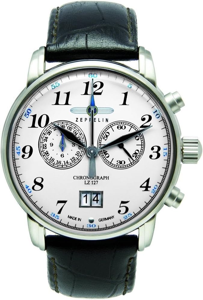 Graf Zeppelin Chronograph Big Date Watch 7686-1