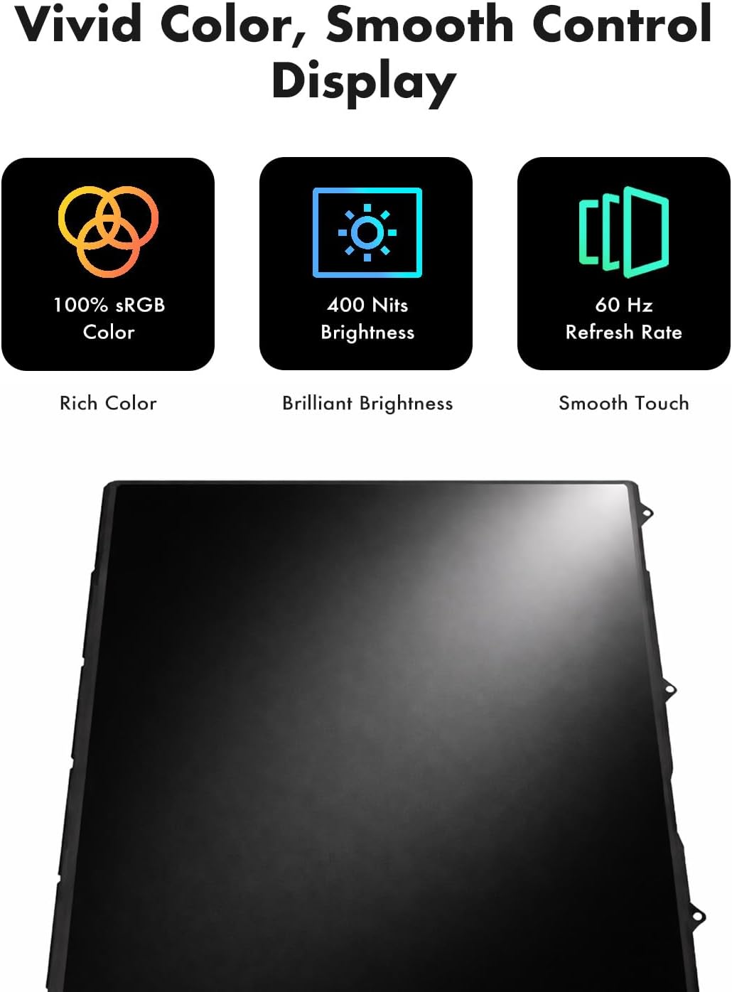 (Only LCD) 10.9" LCD Screen Replacement for iPad 10th Gen & iPad 11 (2025 A16) - Models A2696 A2757 A2777 A3354 A3355 A3356 Repair Kit with Tools & Installation Guide