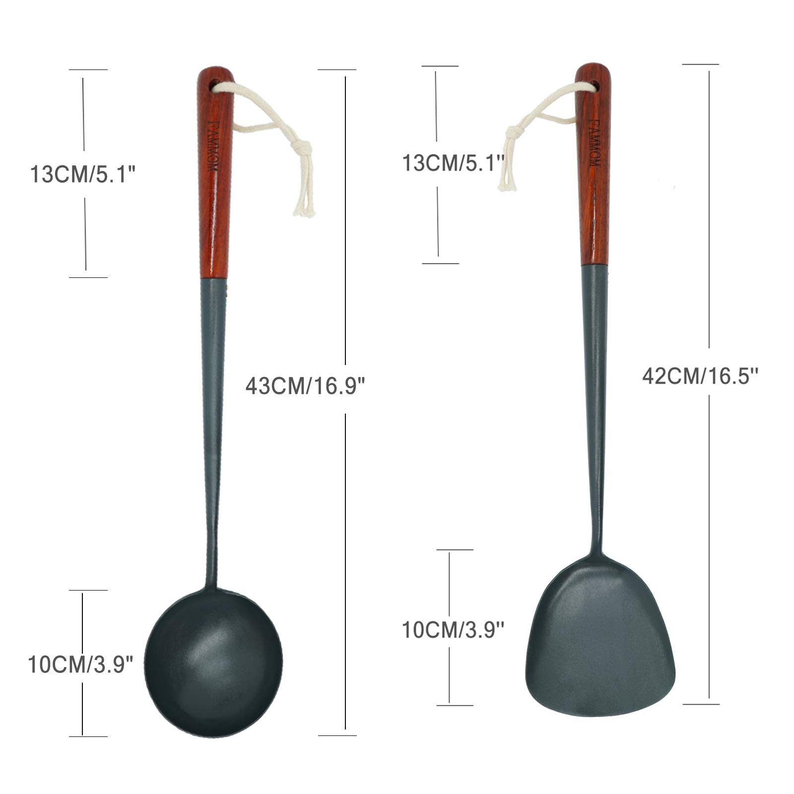 HULDHET Pfannenwender für Wok, Nussbaum - Schweiz HULDHET Pfannenwender für Wok, Nussbaum - Schweiz