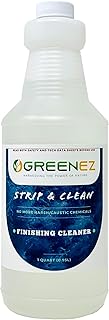 Cleaner | Heavy-Duty Stripper Residue & Grease Remover for Wood | Concentrated Kitchen Degreaser & Stain Remover | Prepares Surfaces for New Finishes - 1 Quart