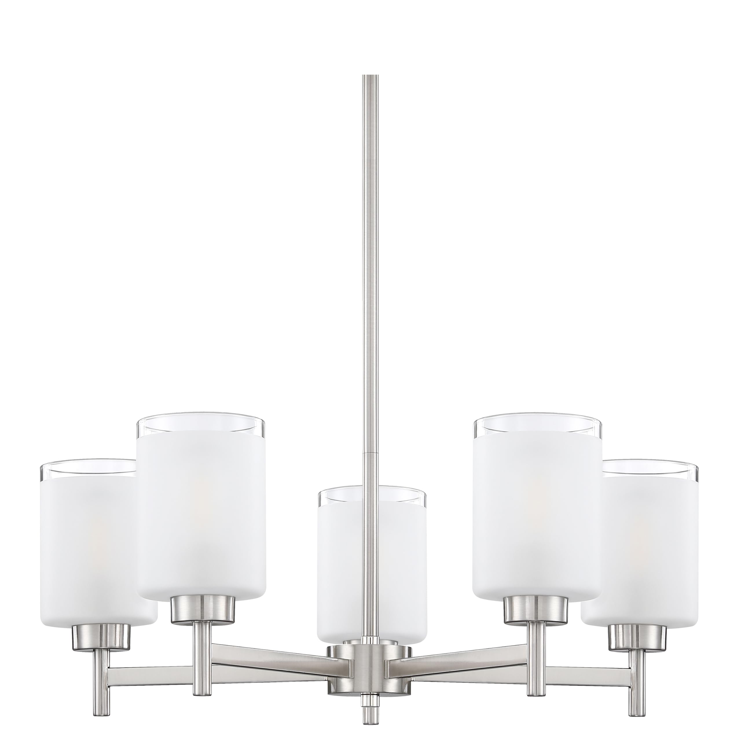 Kitchen Island Chandelier - 5 Light Brushed Nickel -8 Kitchen Island Chandelier - 5 Light Brushed Nickel -8