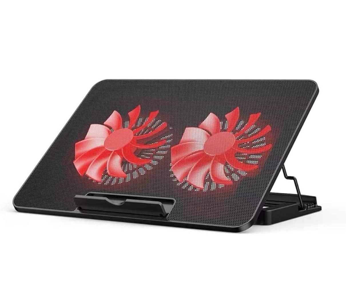 Base di raffreddamento da Gaming Tappetino Di Raffreddamento Per Laptop Per Notebook Con 2 Ventole A 1400 RPM Per Gaming USB per PC Notebook