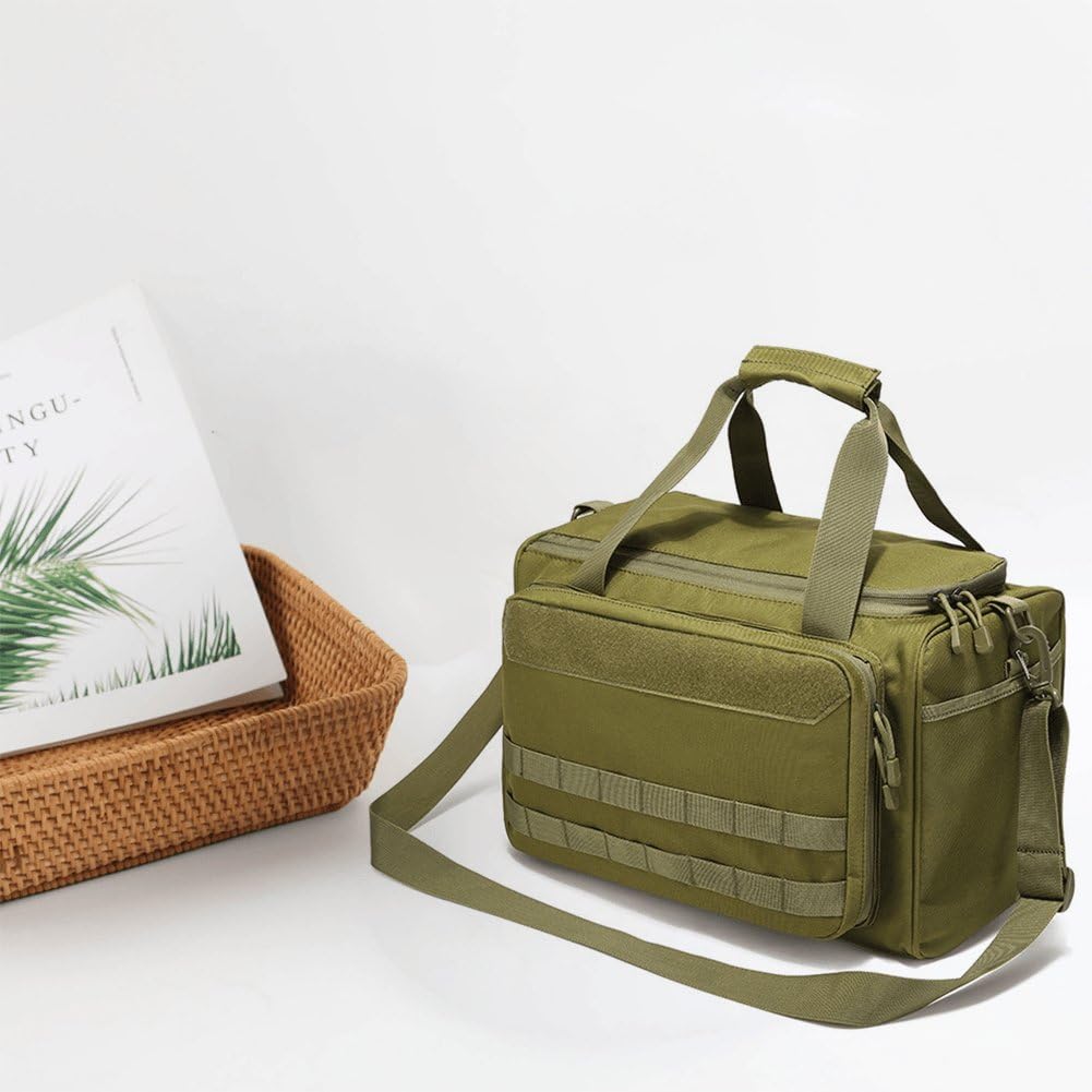 Bolsa De Alcance Táctico, Bolsa De Lona Impermeable para Tiro, Bolsa De Transporte para Bolsa Táctica, Herramientas De Caza Aire Libre, Maleta De Equipaje