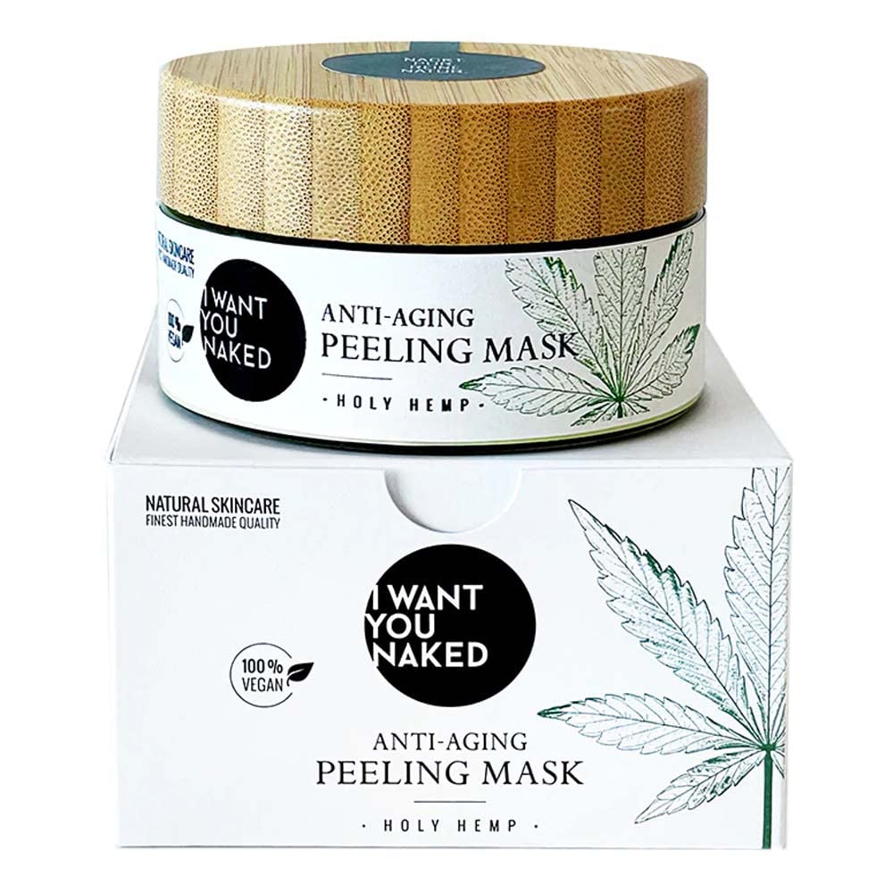 Gesichtspeeling, Hanfsamen & Traubenkernöl, 100ml
