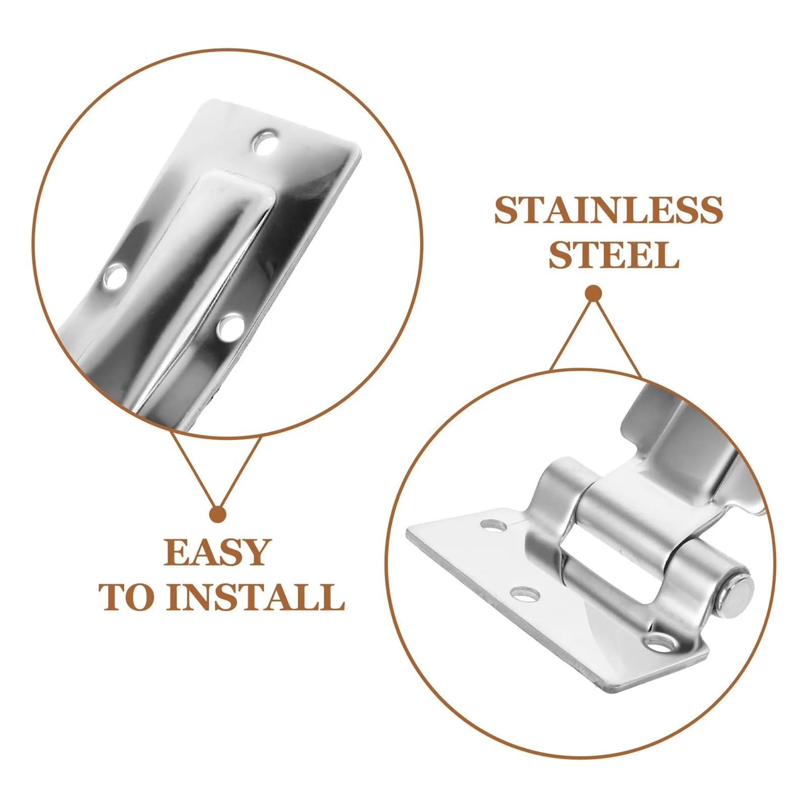 Cerniere per porte con cuscinetti a sfera per cari Lato Cerniera Porta In Acciaio Inossidabile Resistente Hardware For Cancelli Esterni