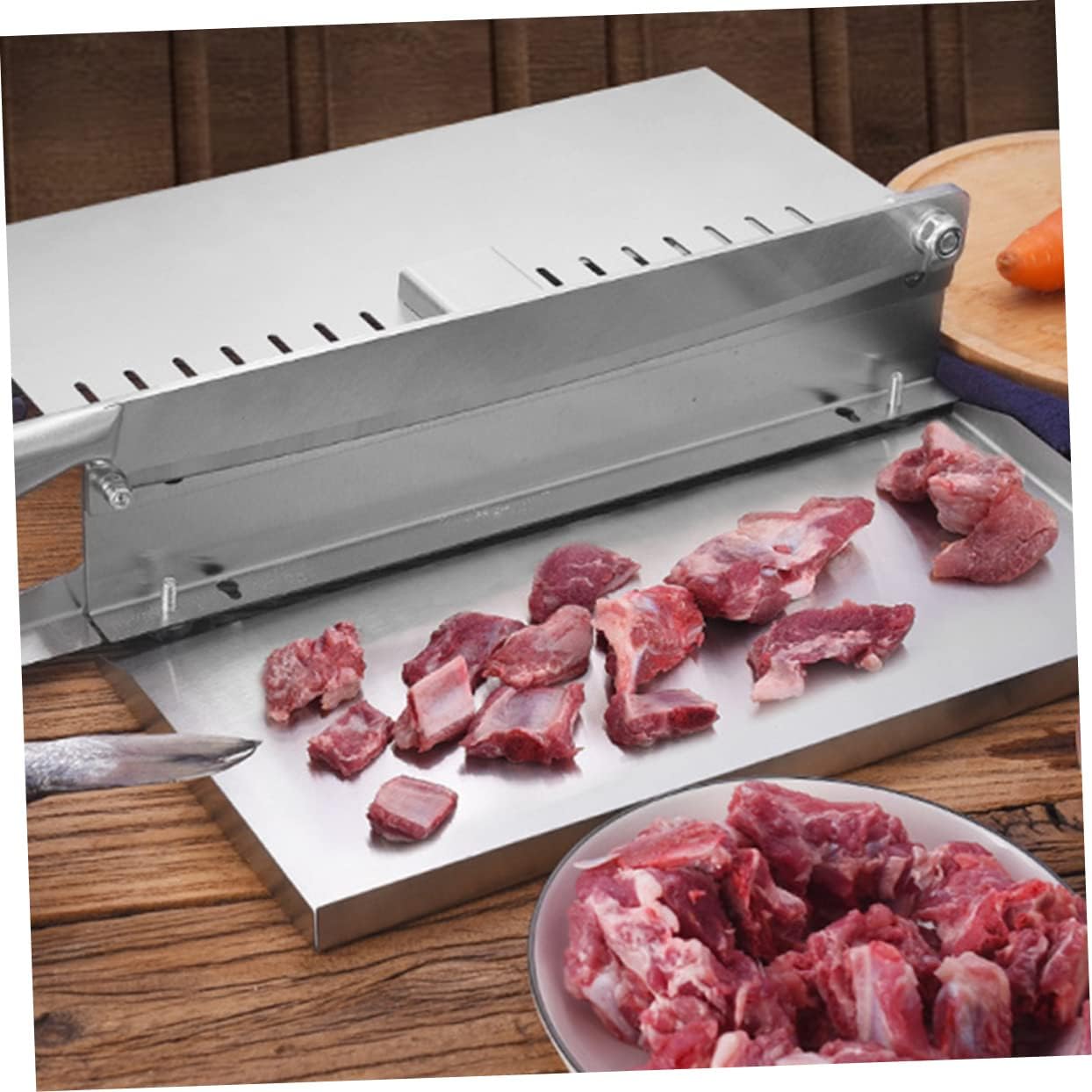 Meat Slicer for Home Use Electric Bread Slicer Meat Cutter Machine Wide Applications