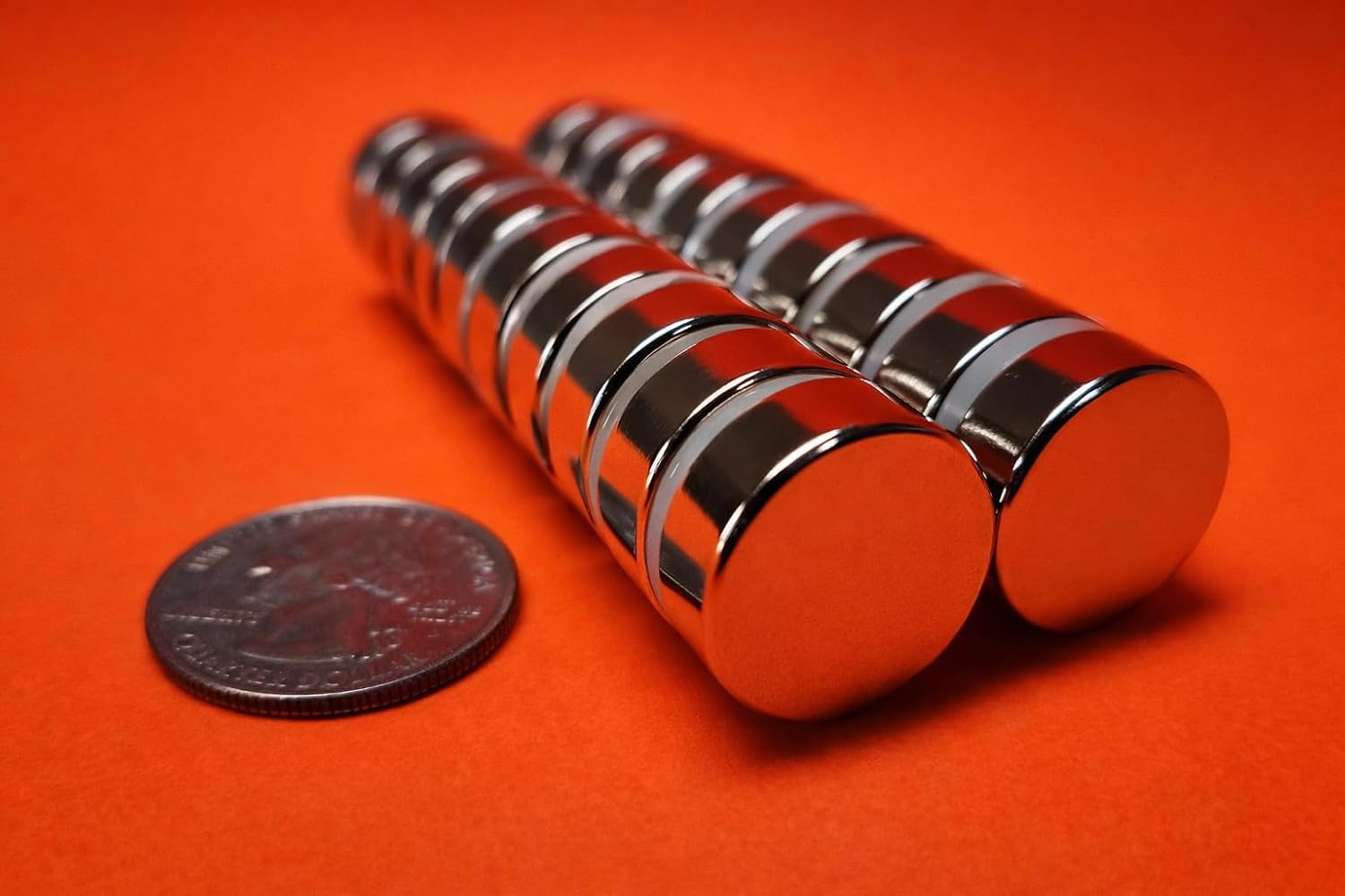 Neodymium Magnets 20-Pack – Rare Earth Disc Magnets, 3/4 Inch x 1/4 Inch for DIY, Home, and Office Use