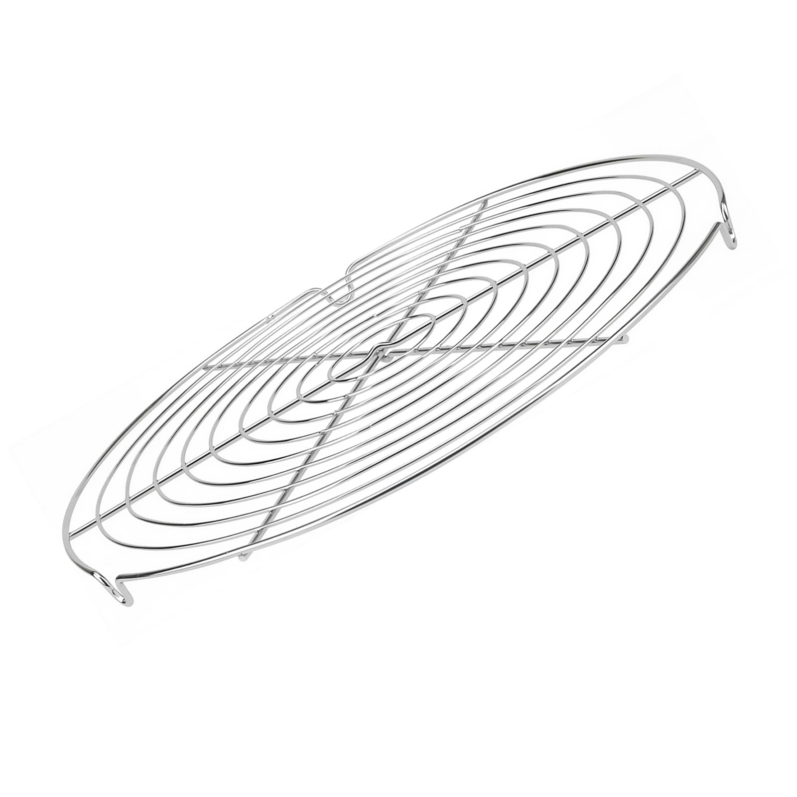Grilles de Refroidissement pour Pâtisserie Lot de 5 - 30,5 cm Argenté Rondes Cuisson Rapide