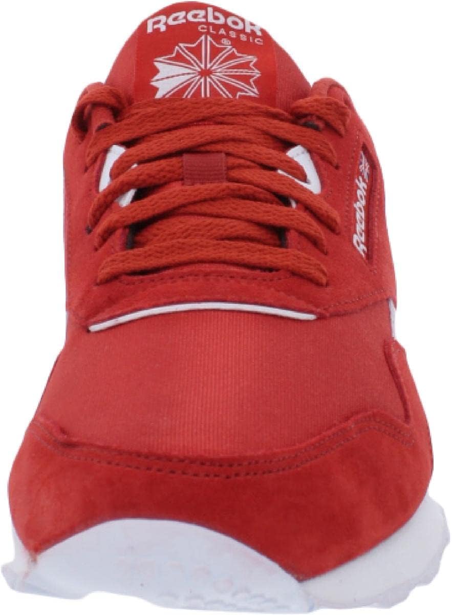 Reebok Men's Classic Nylon Sneaker 5 Legacy Red/White/White