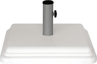 US Weight 40 lb Heavy Duty Umbrella Base for Patio Tables - Weatherproof Weighted Stand, Adjustable, Made in USA