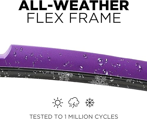 Vista 26 de Clix Wipers - Limpiaparabrisas para Jeep Wrangler & Gladiator (16 pulgadas/16 pulgadas) rojo (todos los modelos Wrangler y Gladiator)