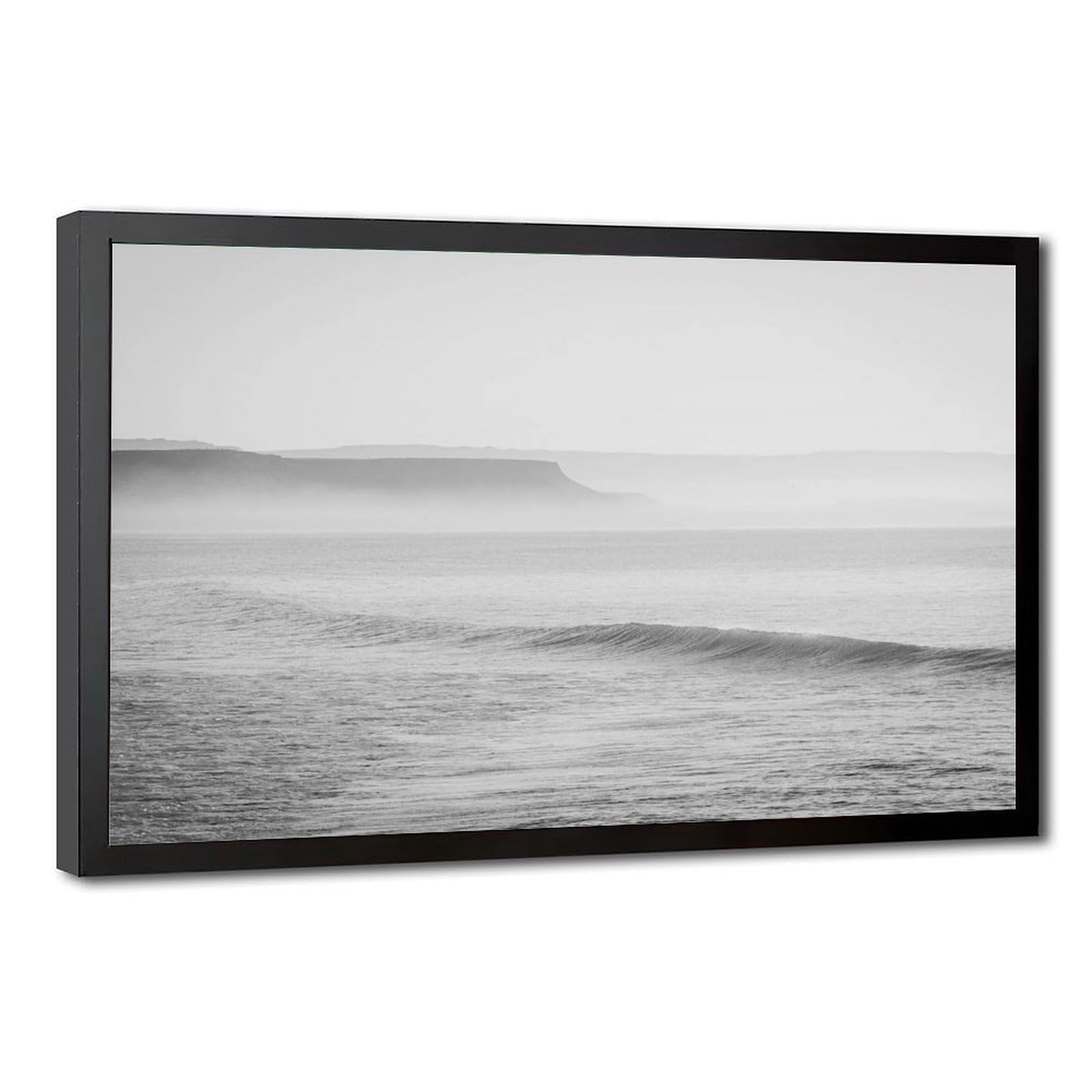 Bareronor Baja Sunset Ocean Canvas Poster Bedroom Decor Landscape Office Room Decor Gift 12" L X 18" W