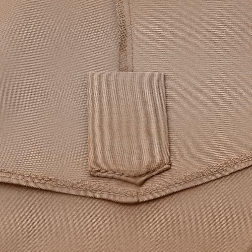 Image of ABCCANOPY 7.5ft Outdoor Umbrella Replacement Top Suit 6 Ribs (Tan)