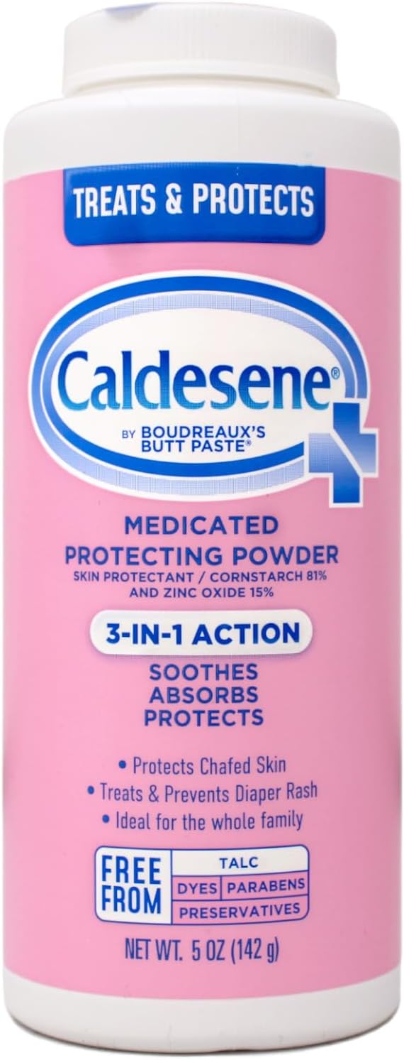 Caldesene Protecting Powder, Fresh Scent, 5 oz. by Caldesene