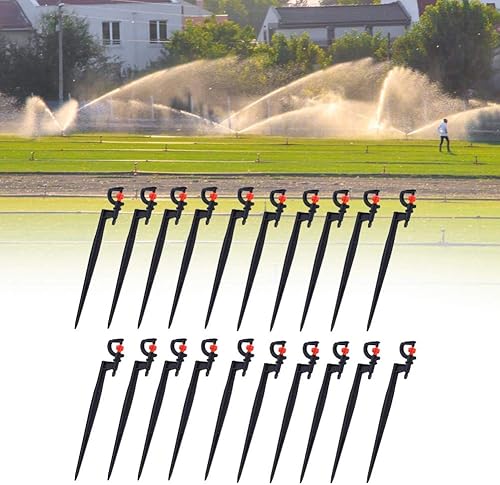 Miniatura 2 de Fydun 20pcs GType 360 Degree Rotation Sprinkler Wate Sp Nozzle Accessory for Garden Lawn 20pcs GType 360 Degree for Family
