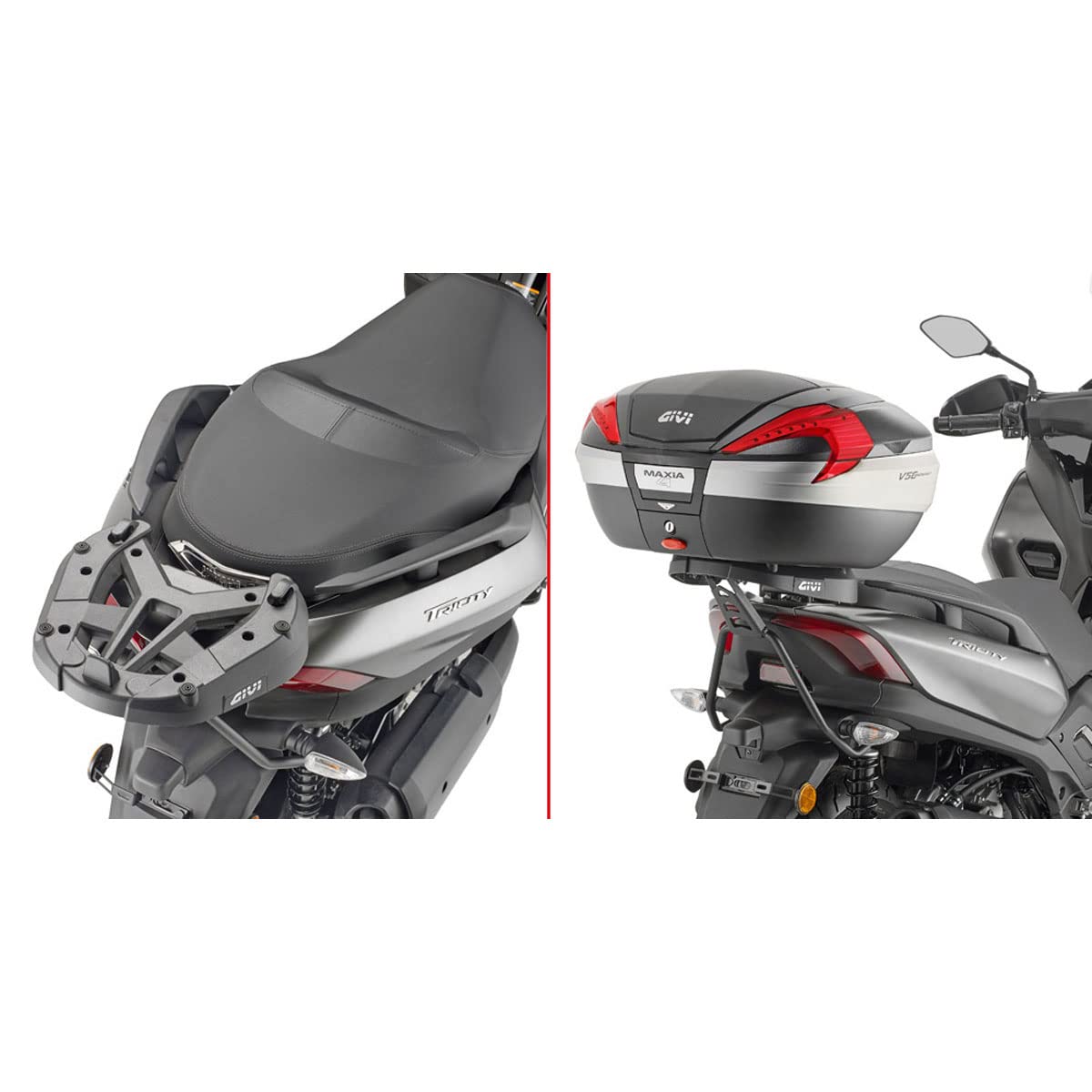 Givi Schwarz Topcase-Träger Für Monokey® Oder Monolock® Koffer