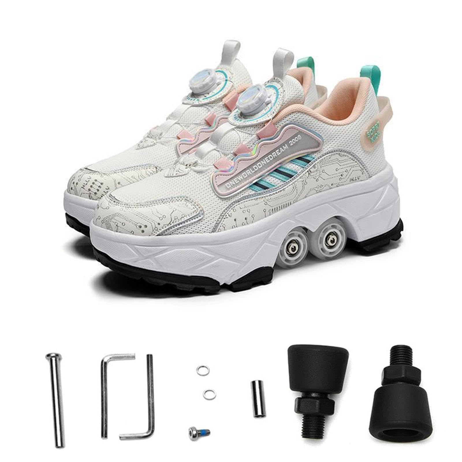 Zapatos de Patinaje sobre Ruedas, Zapatos de Patinaje sobre Ruedas, patineta técnica telescópica, Zapatos Deportivos de Ocio
