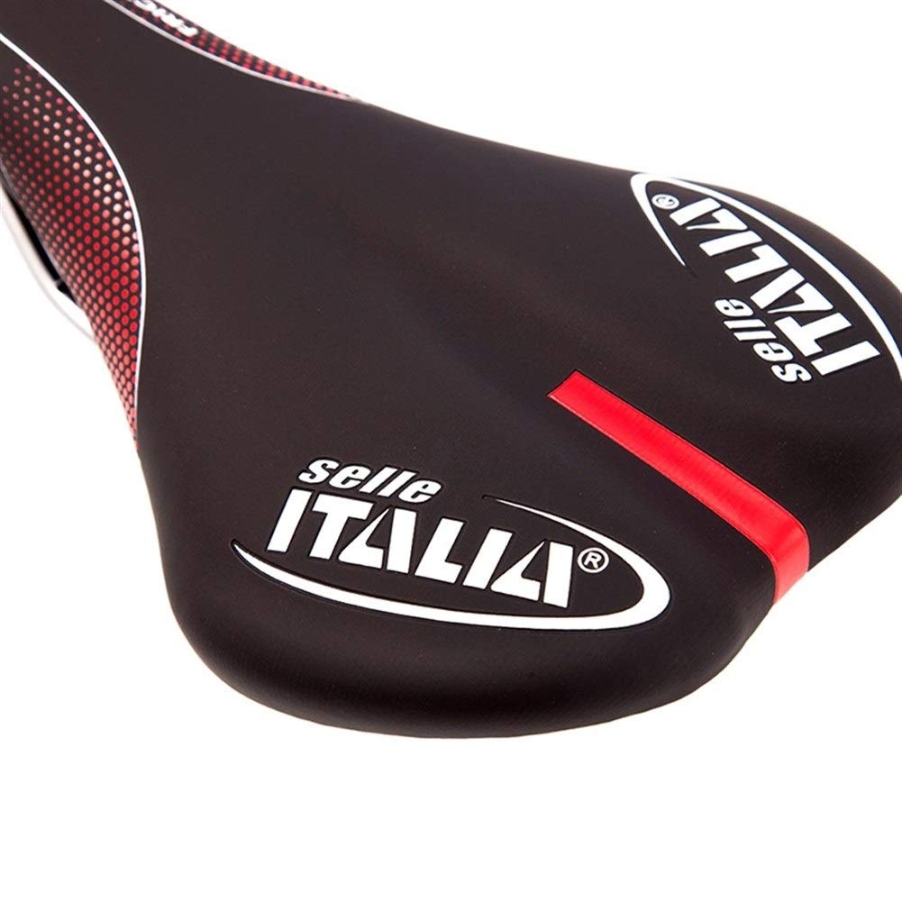 Fahrradsattel Straßen-Fahrrad-Sattel-weiche Bequeme MTB Fahrrad Sitzkissen Pad Fahrradsitz Ultra Berg-Radfahren Sattel schwarz/weiß 664 (Color : 2, Size : One Size)