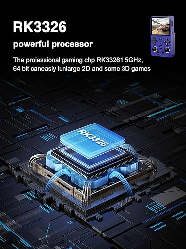 Miniatura 7 de RG36 PRO - Consola de juegos de mano retro, pantalla IPS de 3.5 pulgadas, portátil para juegos, 64G integrada con 20000 juegos, batería de 3000 mAh,