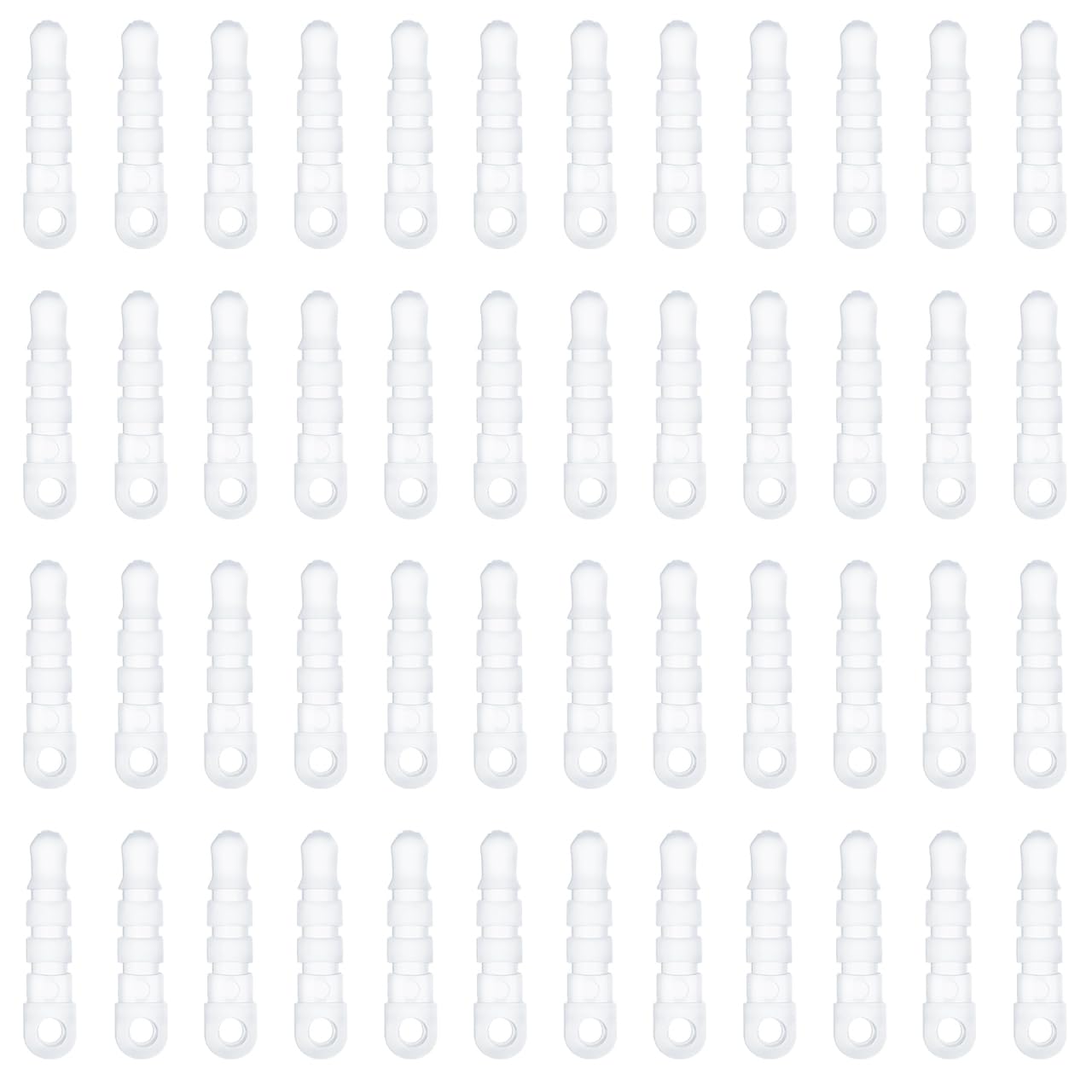 Hemobllo Anti Dust Plugs - 100 Pcs Cell Phone Dust Plug Charm with Hole Headphone Jack Covers Dust Protector Cap Compatible for 3.5mm Earphone Jack (Transparent)